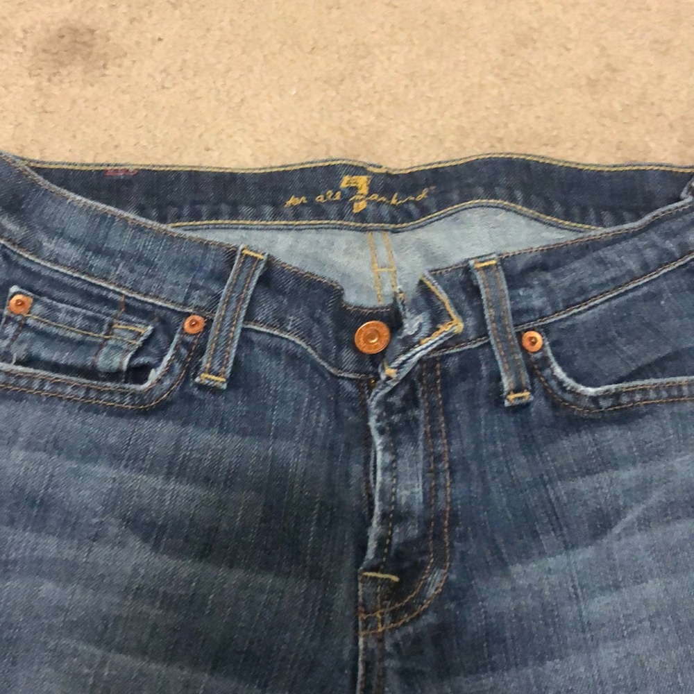 Seven super comfy boot cut jeans